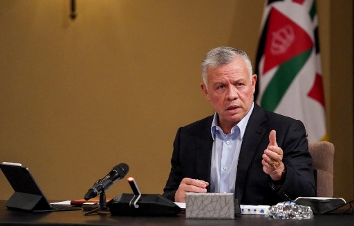 Le roi de Jordanie condamne «l'escalade» israélienne, manifestation à Amman