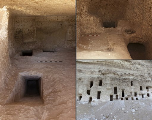 Egypte: découverte de 250 tombeaux enfouis depuis plus de 4200 ans
