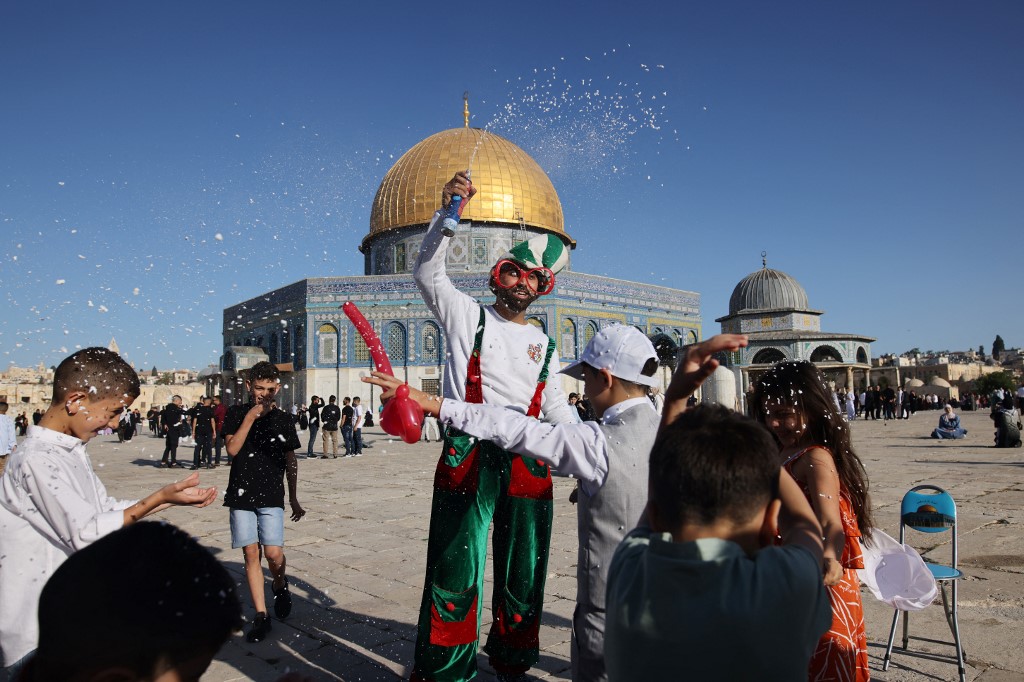 Triste fin de ramadan à Jérusalem, où l'accalmie n'efface pas les violences