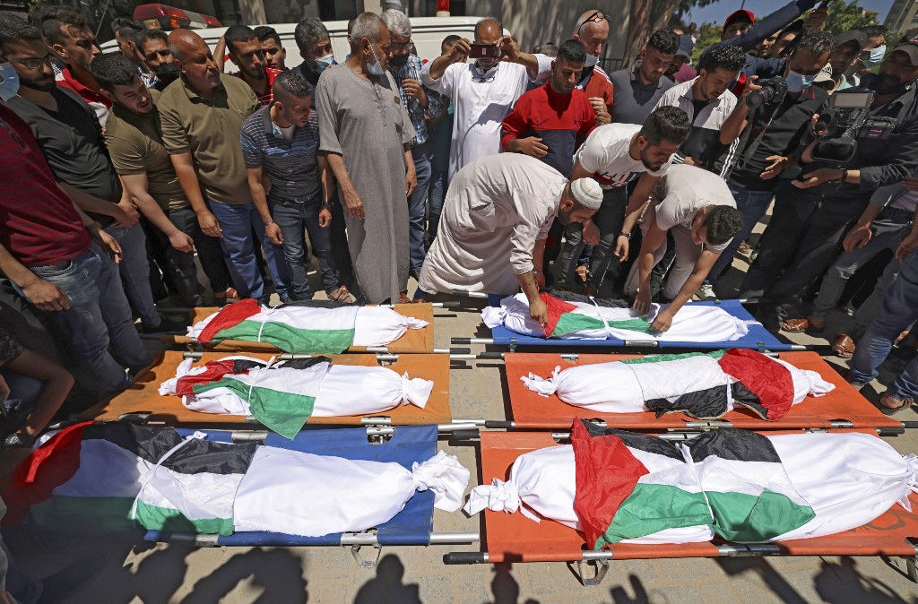 Gaza: 10 membres d'une même famille tués dans une frappe israélienne