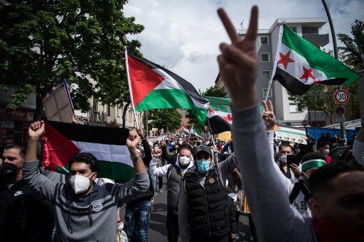Manifestation pro-palestinienne à Berlin : 59 arrestations, une centaine de policiers blessés