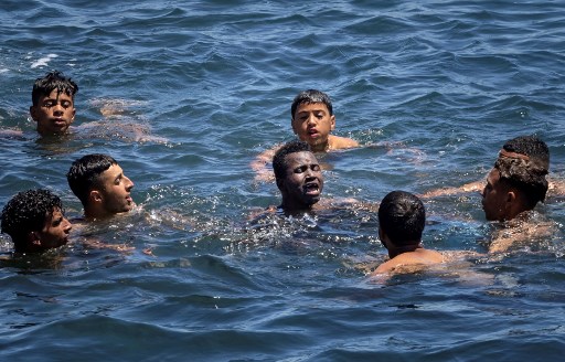 Les mineurs au coeur de la vague d'émigration à Ceuta