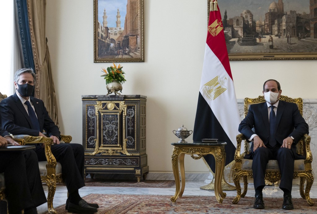 Après Israël et la Cisjordanie, Blinken s'entretient avec al-Sissi pour consolider le cessez-le-feu