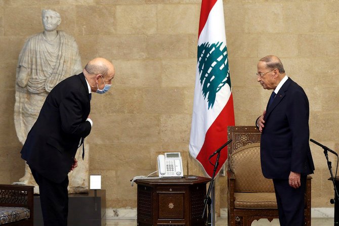 Le Drian lance un avertissement aux députés libanais à Beyrouth