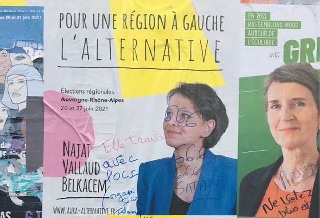 Najat Vallaud-Belkacem victime de tags racistes