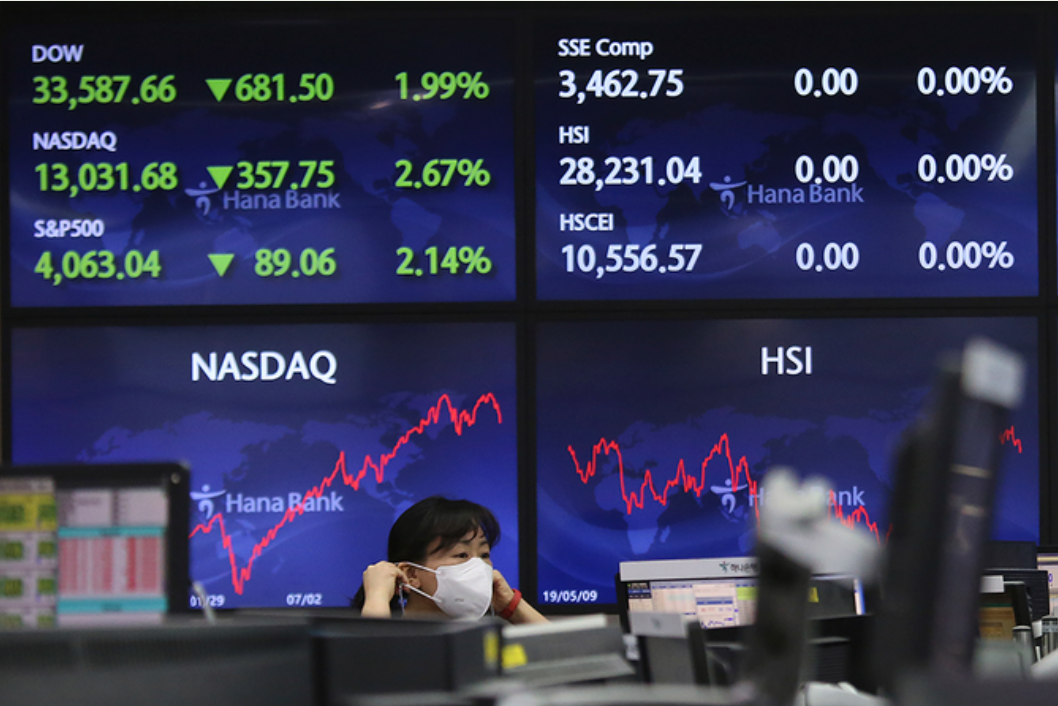Le «dos d’âne» de l’inflation effraye les marchés boursiers