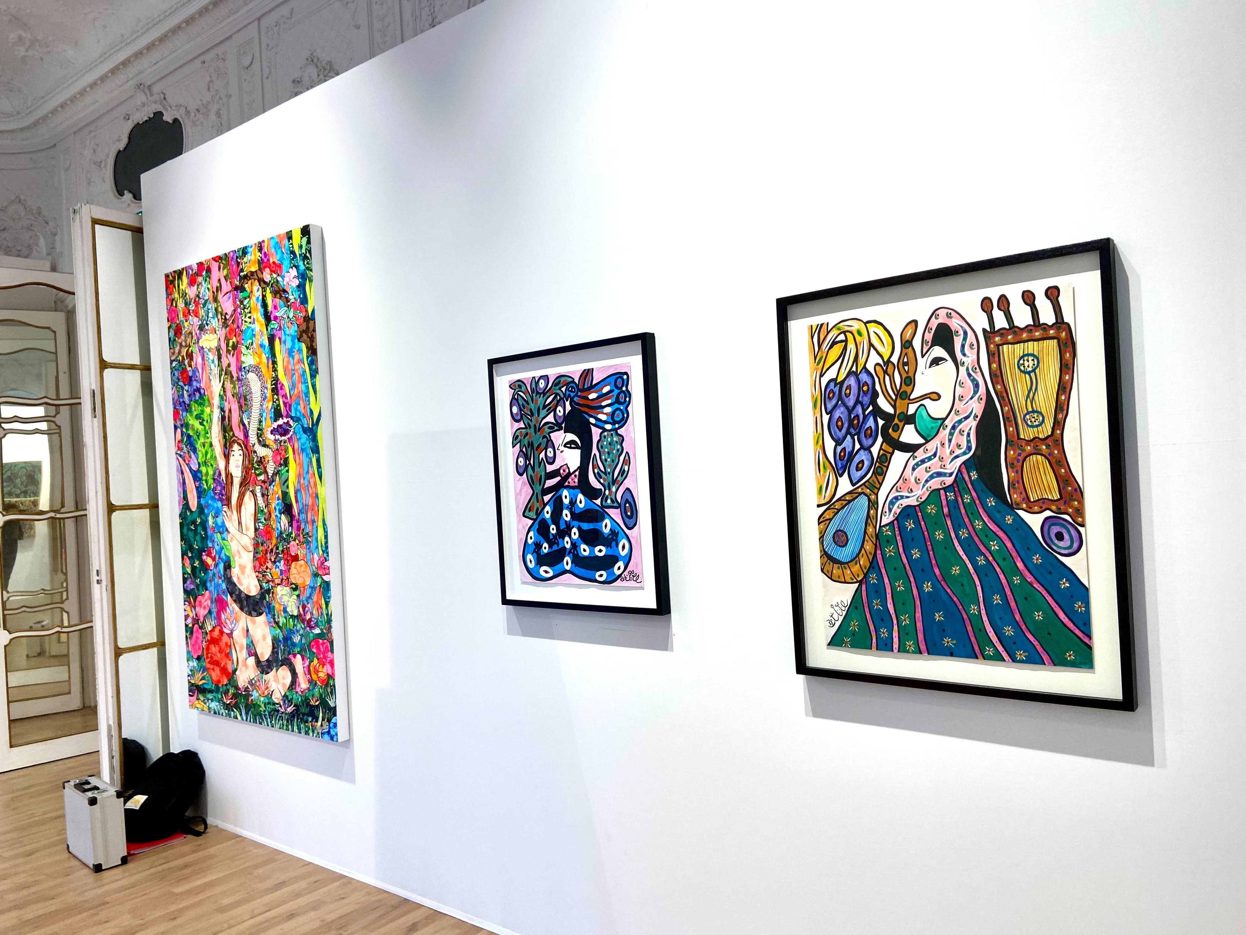 Œuvres de Baya Mahieddine, Algérie, ElMarsa Gallery
