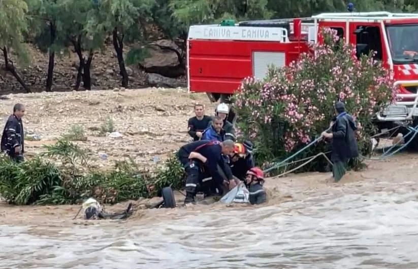 Quatre morts en 24 heures dans des intempéries en Algérie