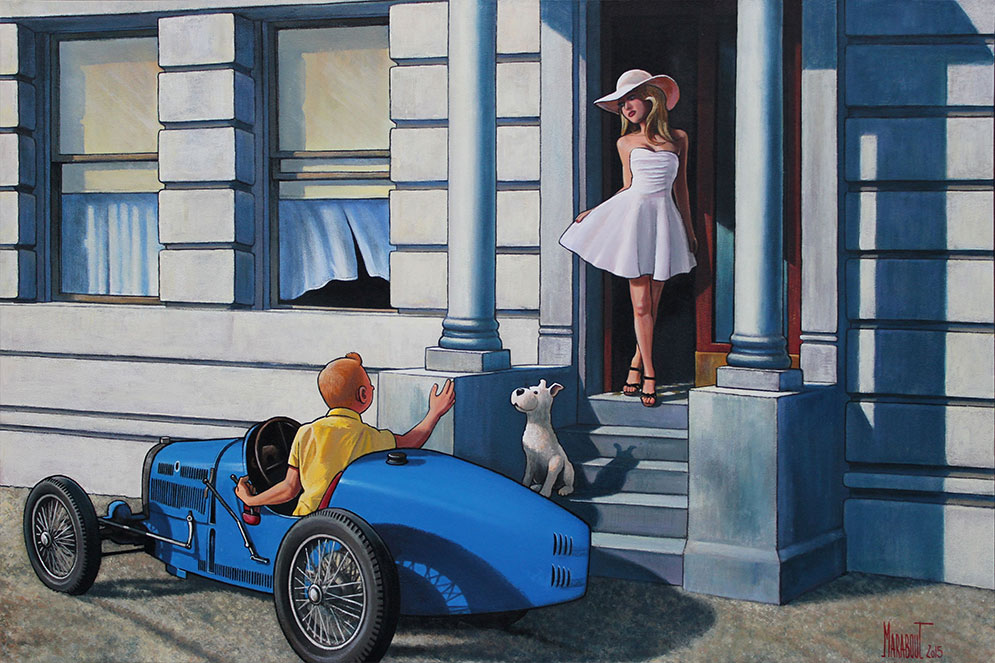 La justice française admet Tintin dans l'univers d'Edward Hopper