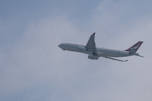 Un avion de ligne Cathay Dragon décolle de l'aéroport international de Hong Kong le 20 octobre 2020 (Photo, AFP)