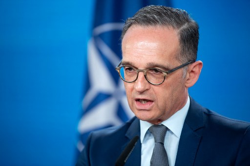 Le ministre allemand des Affaires étrangères Heiko Maas lors d’une conférence de presse à Berlin le 1er juin 2021 (Photo, AFP)