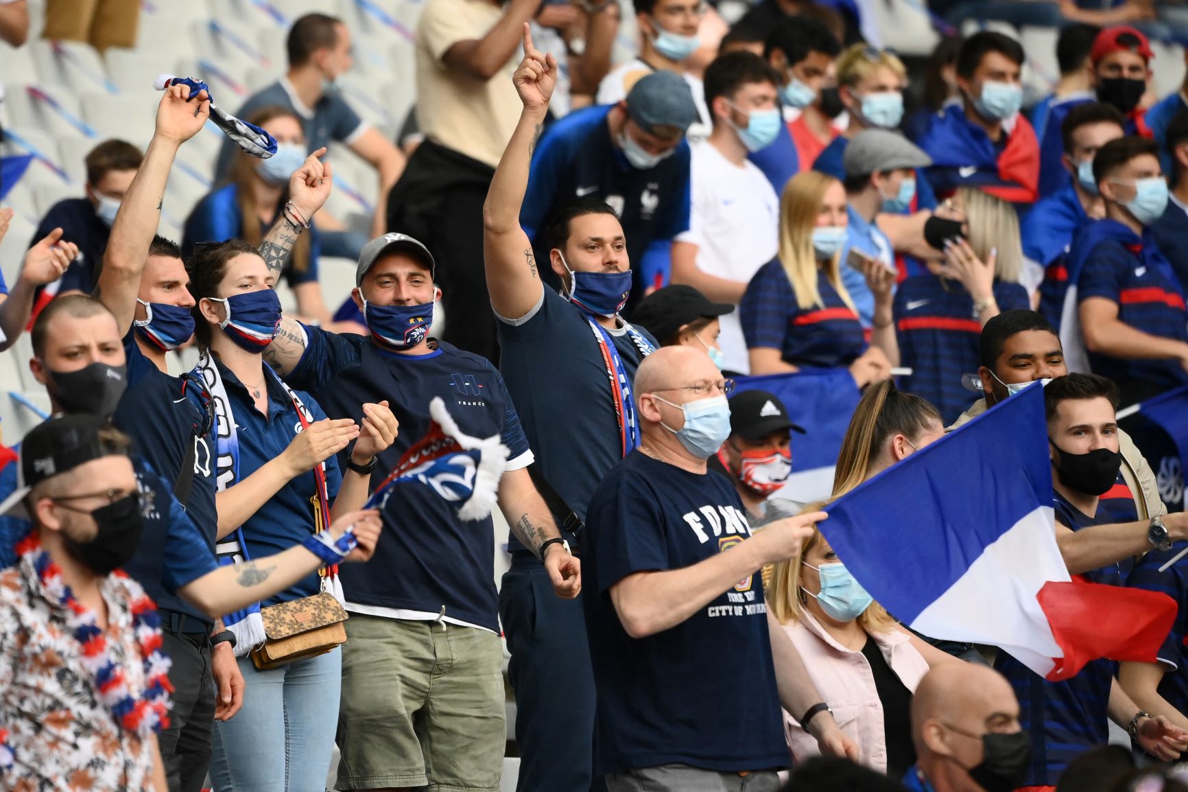 «Ca fait du bien!», la joie des supporters de retrouver le Stade de France