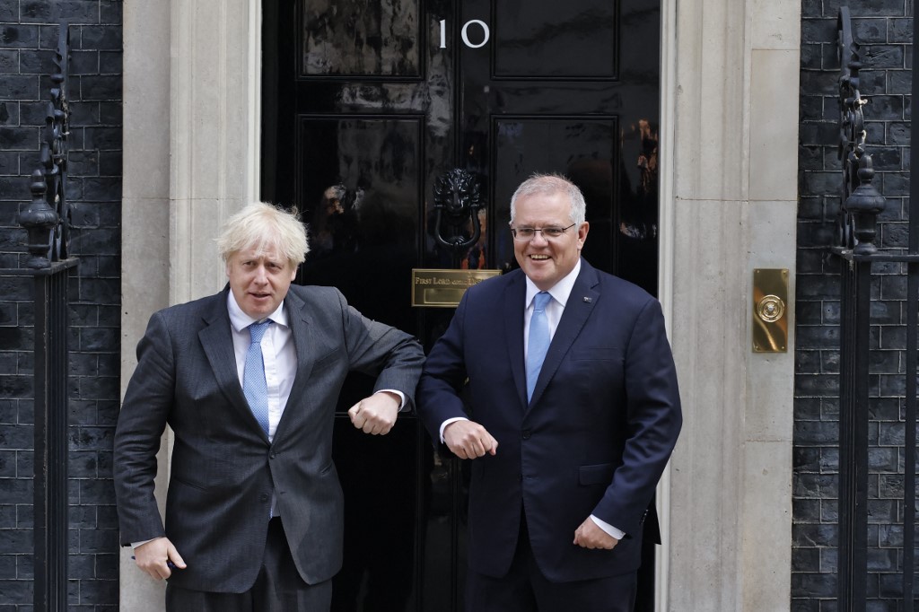 Le Royaume-Uni et l'Australie s'entendent sur un accord commercial