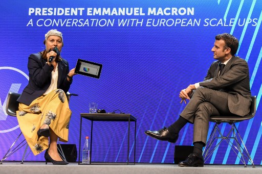 Macron: «le succès de la tech est bon pour tout le pays»