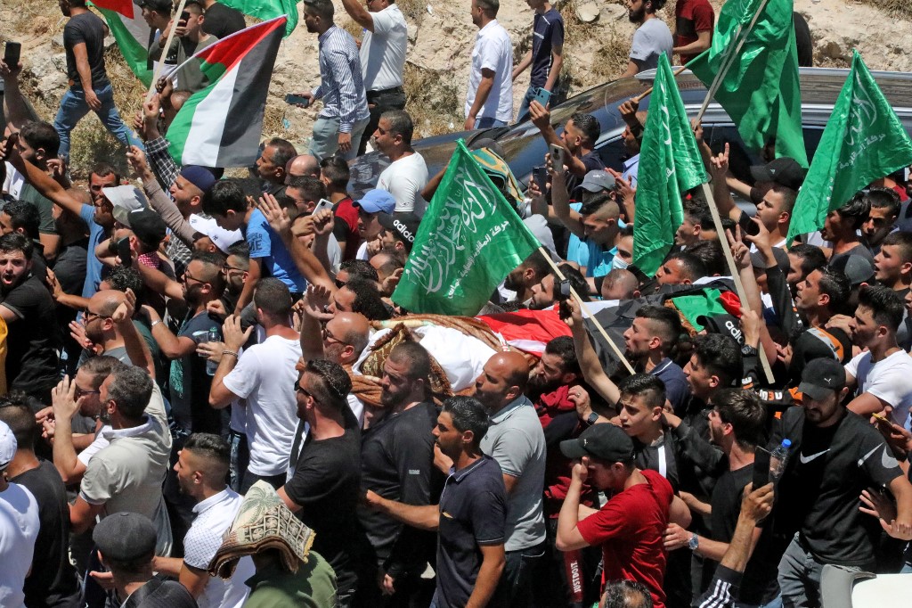Cisjordanie: funérailles d'un militant palestinien mort en détention
