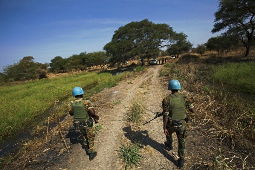 La Force intérimaire de sécurité des Nations Unies pour Abyei (FISNUA), le 14 décembre 2016 (Photo, AFP/ Archive)