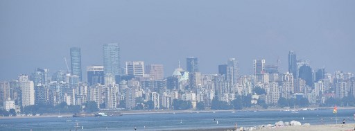 La ville de Vancouver, en Colombie-Britannique, le 29 juin 2021 (Photo, AFP)