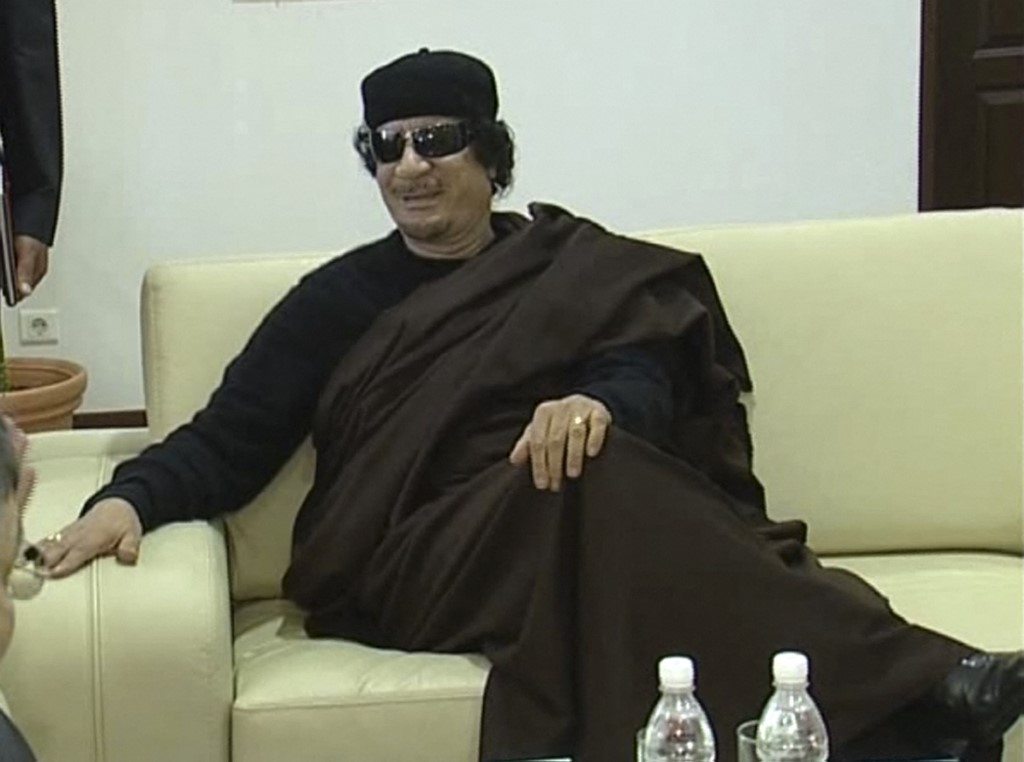 L'ancien QG de Kadhafi, squatté par des dizaines de familles