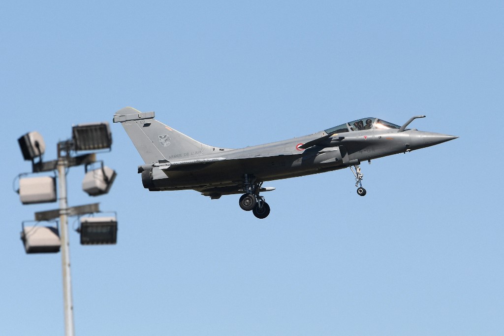 L'armée de l'Air française projette ses Rafale jusqu'à Tahiti