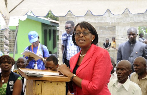 Dr Matshidiso Moeti, directrice régionale de l'Organisation mondiale de la santé (OMS) pour l'Afrique (Photo, AFP)