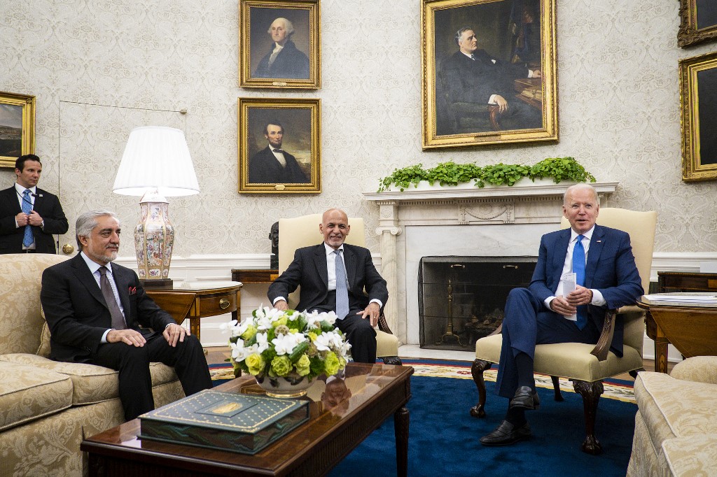 Biden promet le «soutien» américain à l'Afghanistan malgré le départ des troupes