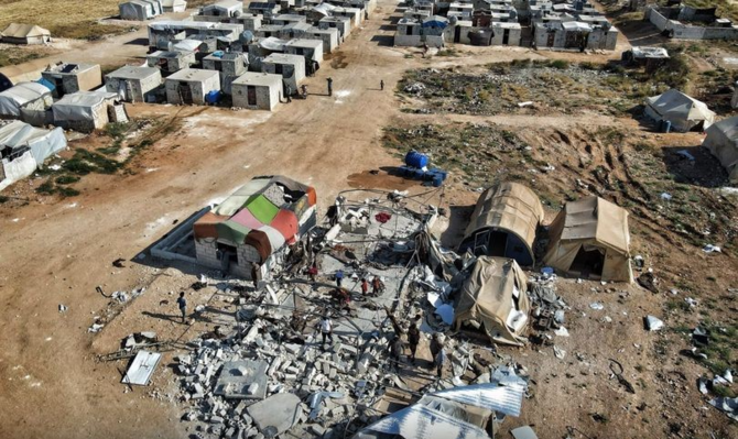 Le régime syrien détruit une école britannique dans un camp de réfugiés