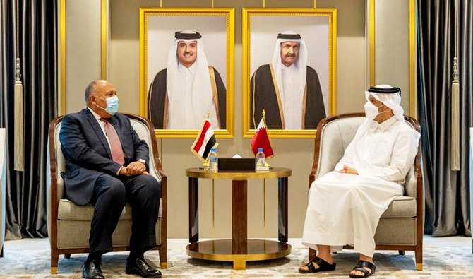 Choukri au Qatar pour porter un message d'Al-Sissi