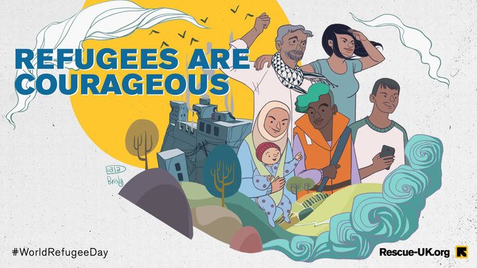 Journée mondiale des réfugiés: le courage en ligne de mire