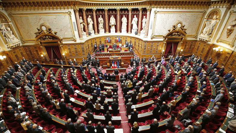 Le Sénat s'empare lundi du tentaculaire projet de loi climat, inspiré des travaux de la Convention citoyenne (CCC) voulue par Emmanuel Macron. (AFP)