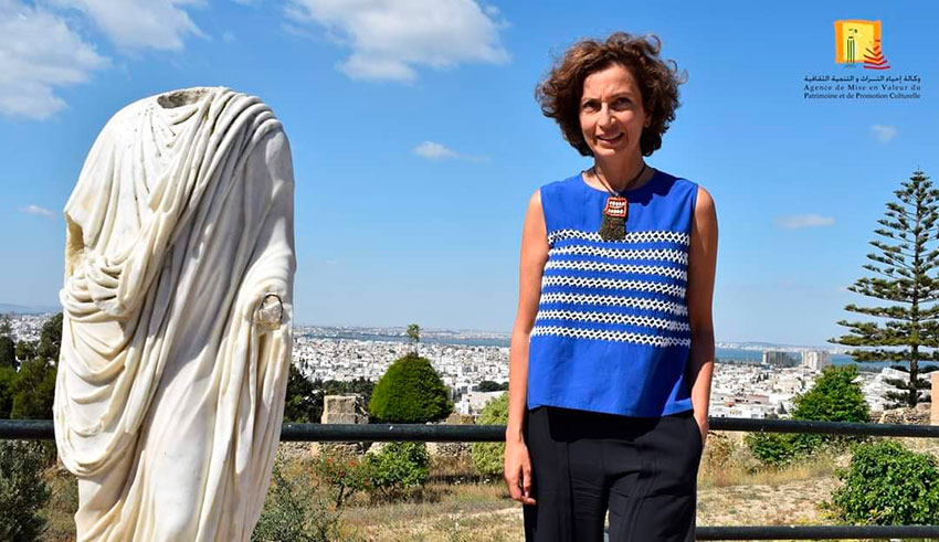 Réouverture du Musée paléochrétien à Carthage en présence de la Directrice générale de l’UNESCO