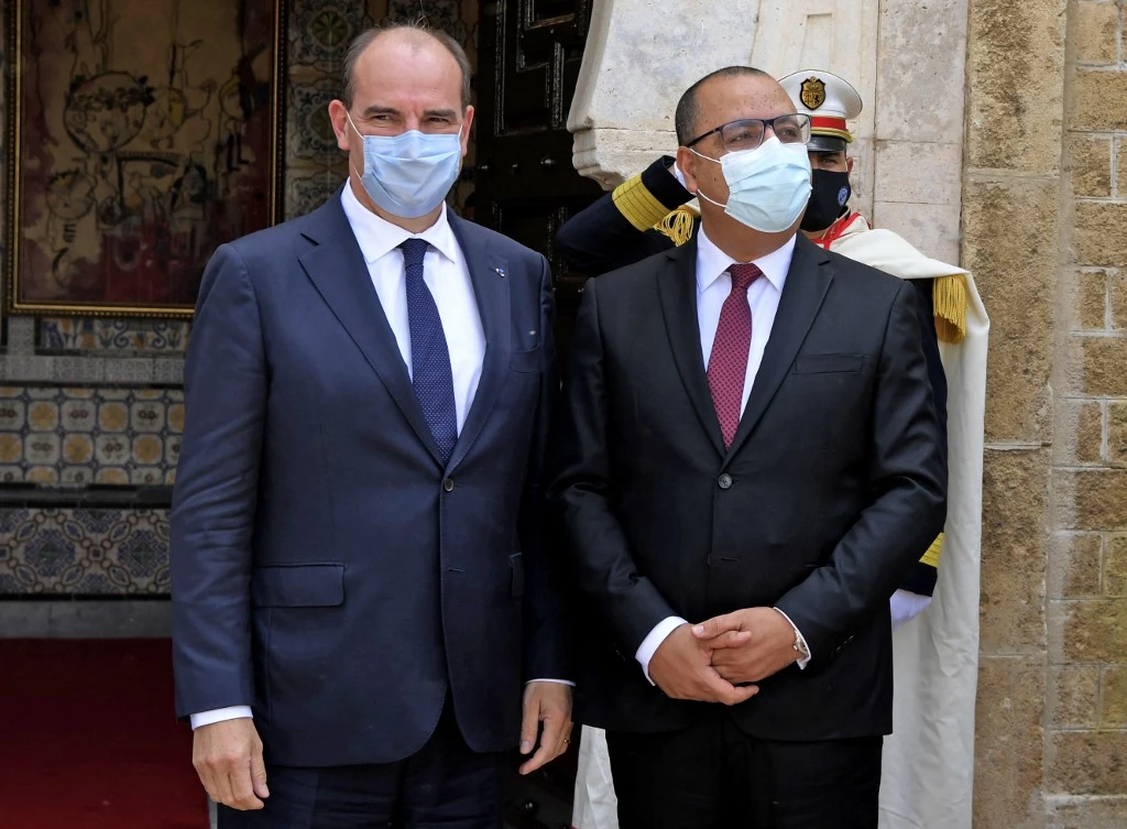 Castex en Tunisie pour «accompagner les réformes» dans «un pays ami»