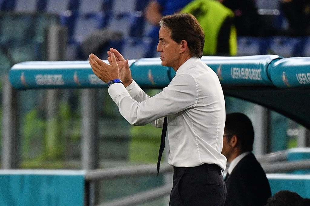 Euro: L'Italie favorite? «Il reste six matches...», nuance Mancini