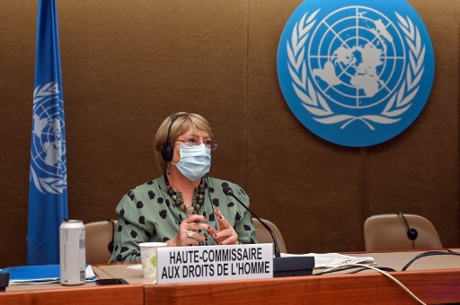 Bachelet appelle l'Autorité palestinienne à la retenue