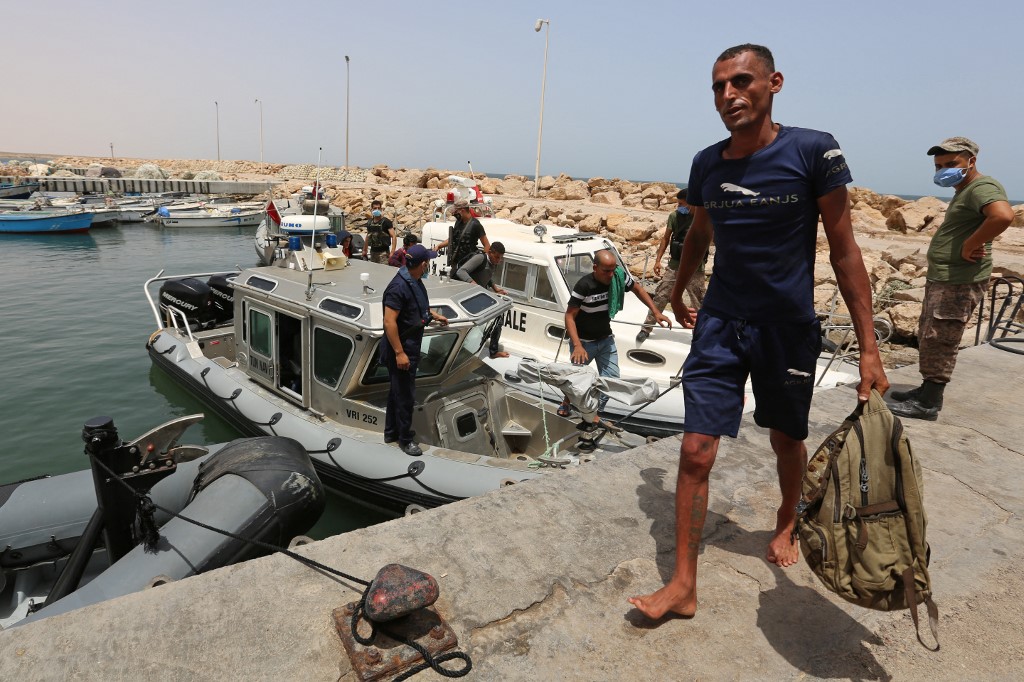 Migrants: au moins 43 disparus après le naufrage d'un bateau au large de la Tunisie