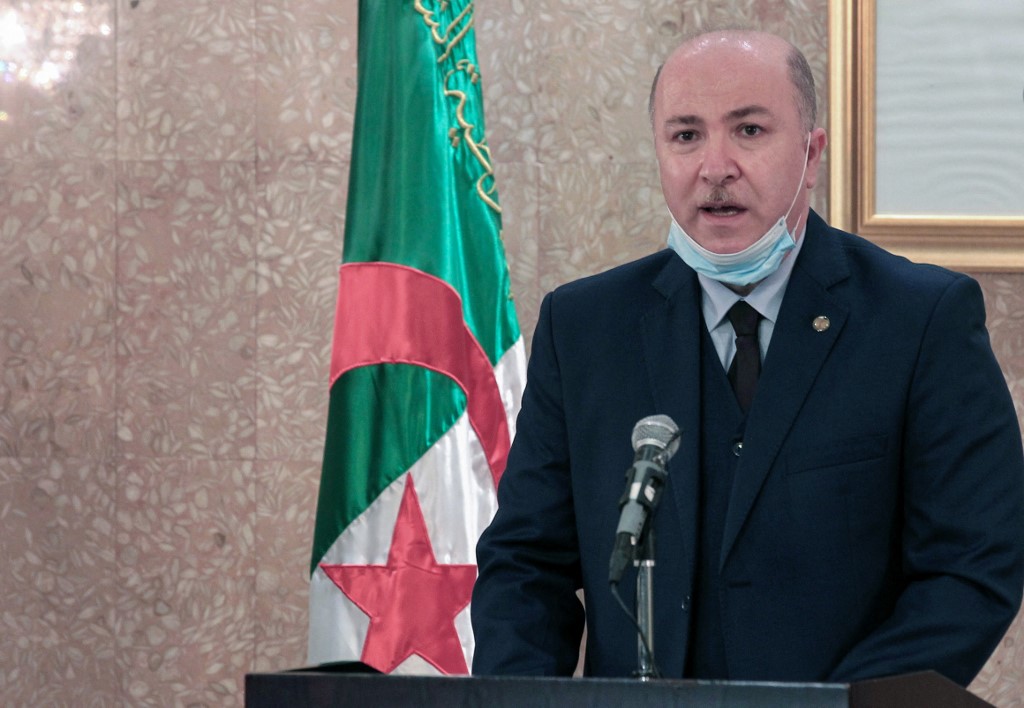 Algérie: le nouveau Premier ministre testé positif à la Covid-19