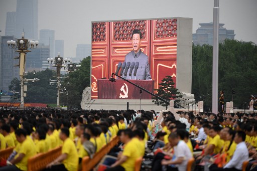 Xi Jinping célèbre l'essor «irréversible» de la Chine lors des 100 ans du Parti