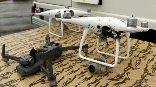 Succès d'un essai de destruction d'un drone par laser en France