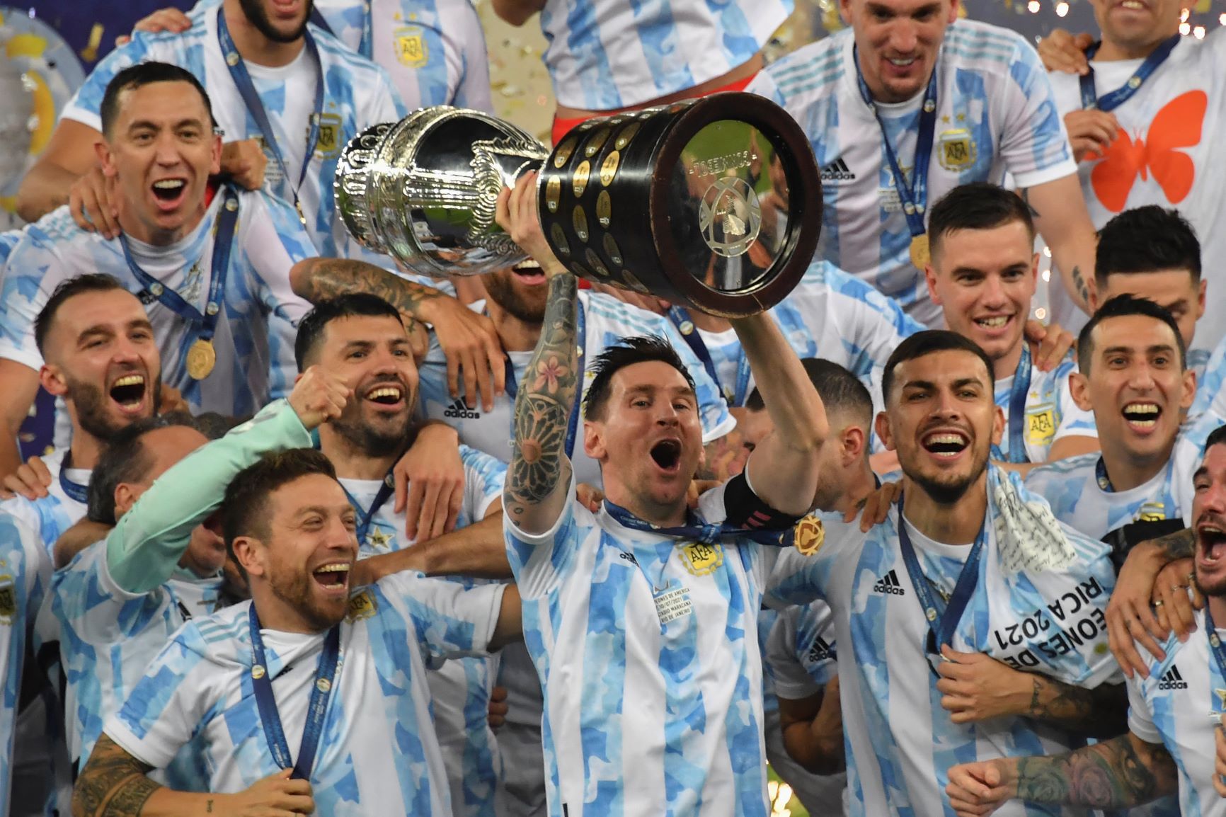 Copa America: Messi enfin couronné avec l'Argentine en terrassant le Brésil