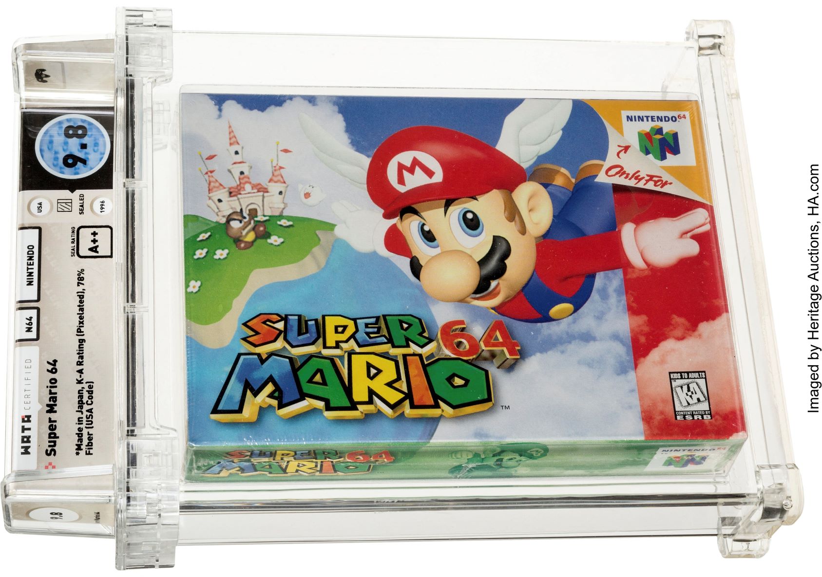 Une cartouche Super Mario 64 vendue $1,56 million, nouveau record pour un jeu vidéo