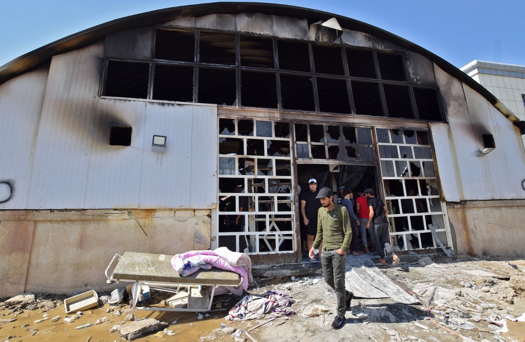 Colère et désespoir en Irak après un incendie meurtrier dans un hôpital