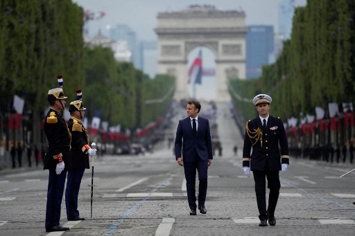 Dernier défilé militaire du 14 Juillet du quinquennat Macron