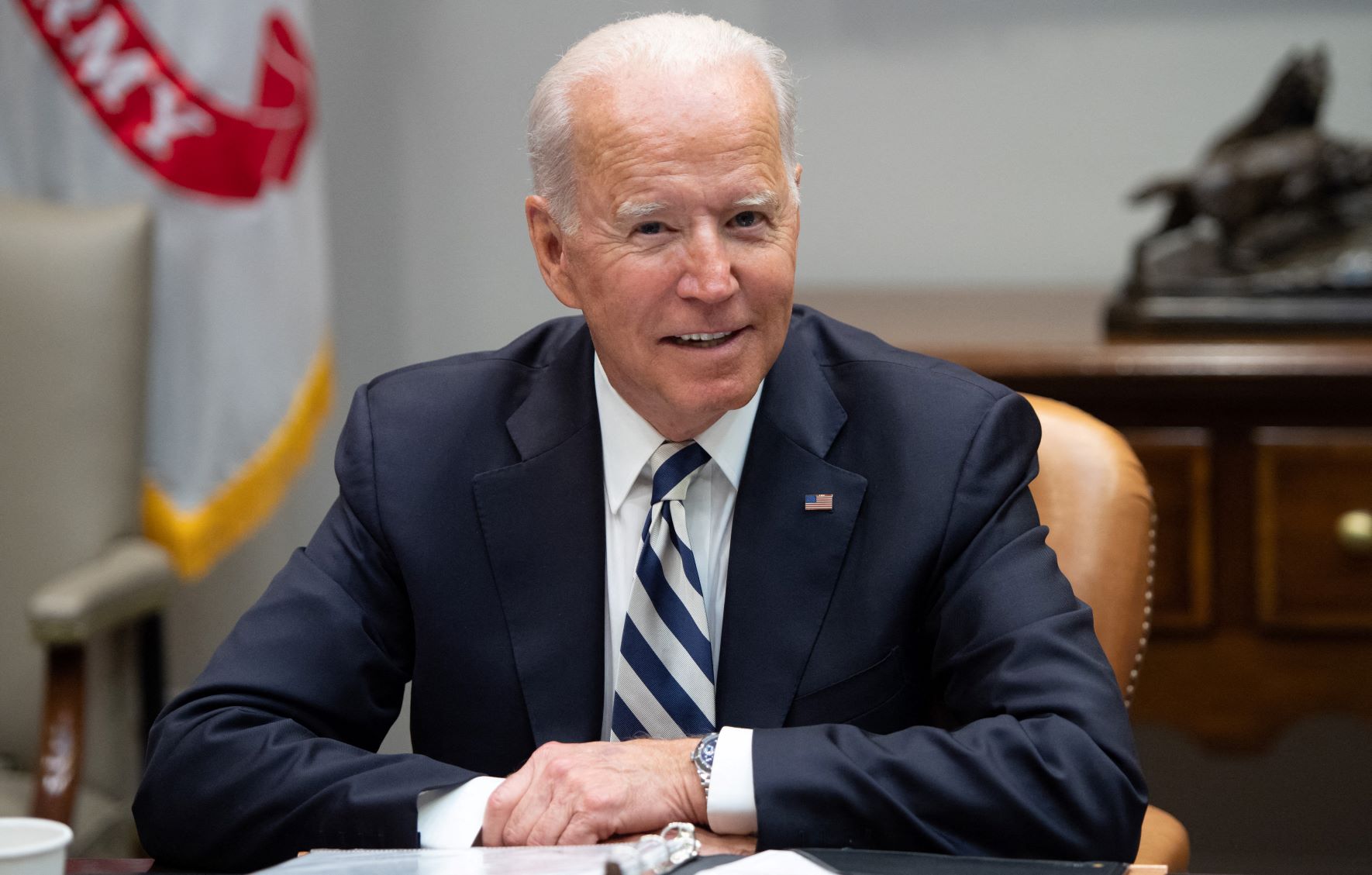 Biden dans l'arène parlementaire pour défendre son gigantesque projet économique et social