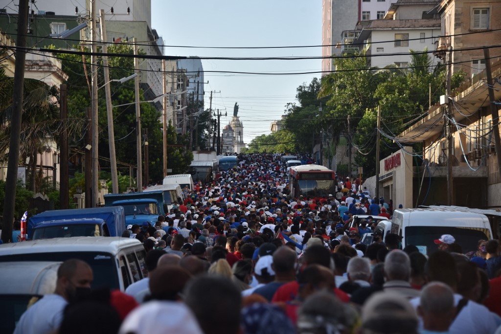 Cuba : le président Diaz-Canel dénonce le «mensonge» autour des troubles sur l'île