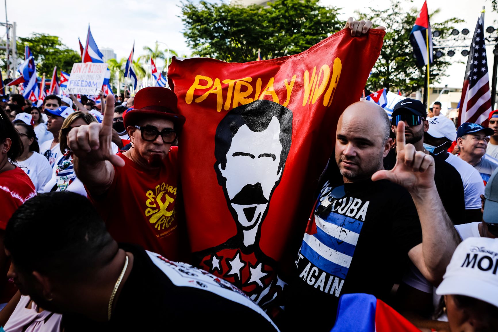Cuba: six jours après les manifestations, le régime mobilise ses partisans