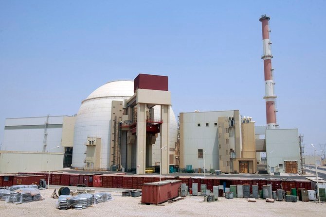 Vue générale du réacteur nucléaire principal de la centrale de Bouchehr . (Reuters)