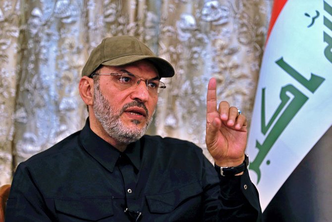 Abou Alaa al-Walae, commandant des Kataib Sayyid al-Shuhada, a déjà été détenu par les troupes américaines en Irak (AP)