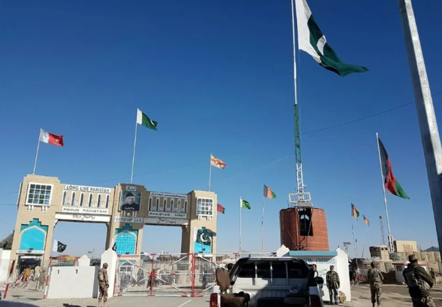 Point de passage de Chaman, à la frontière pakistano-afghane, le 7 janvier 2017. Photo d'archives Issam AHMED (AFP)