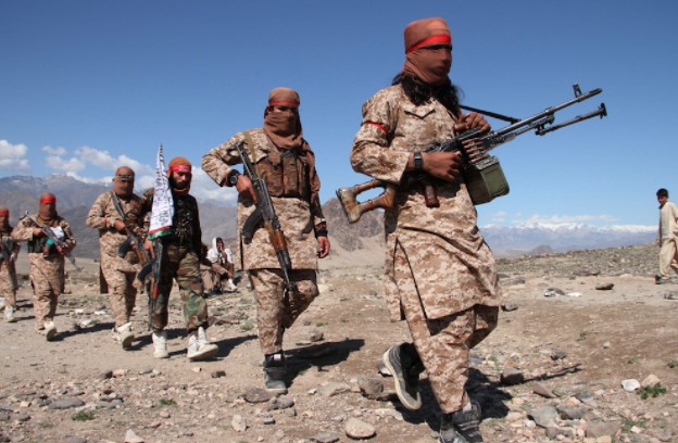 Combattants talibans dans la province afghane de Laghman, le 2 mars 2020. Archives AFP