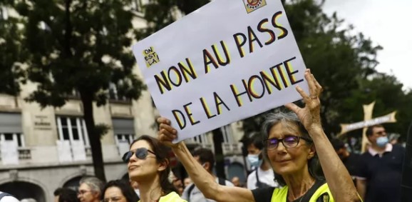 11.000 personnes ont défilé à Paris samedi 24 juillet. AFP