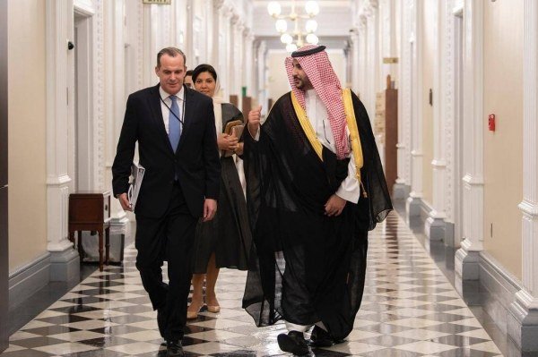 Le vice-ministre saoudien de la Défense, le prince Khalid ben Salmane, a rencontré de hauts responsables américains pour discuter des développements au Yémen et dans la Corne de l'Afrique (Courtoisie de: @kbsalsaud)